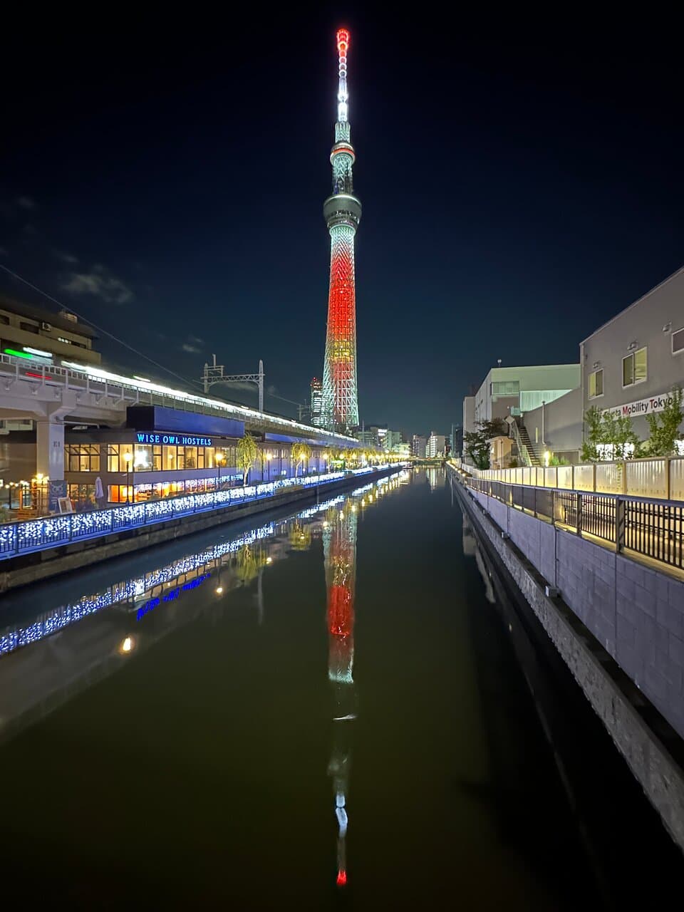 東京水岸街道與晴空塔