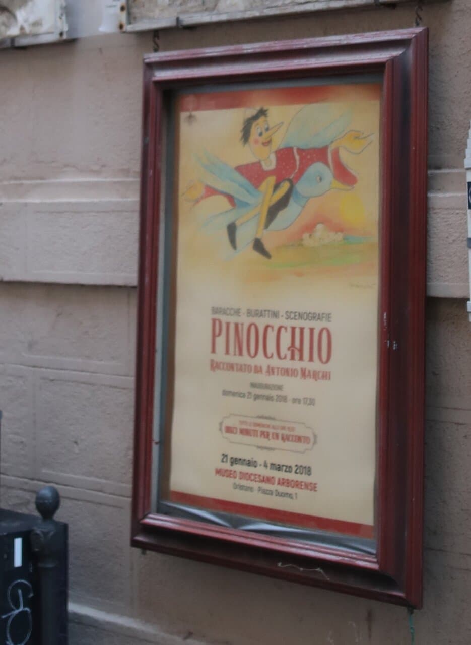Cabanes, Marionnettes, Scénographie : Pinocchio raconté par Antonio Marchi, artiste et marionnettiste (21 janvier – 4 mars 2018)
