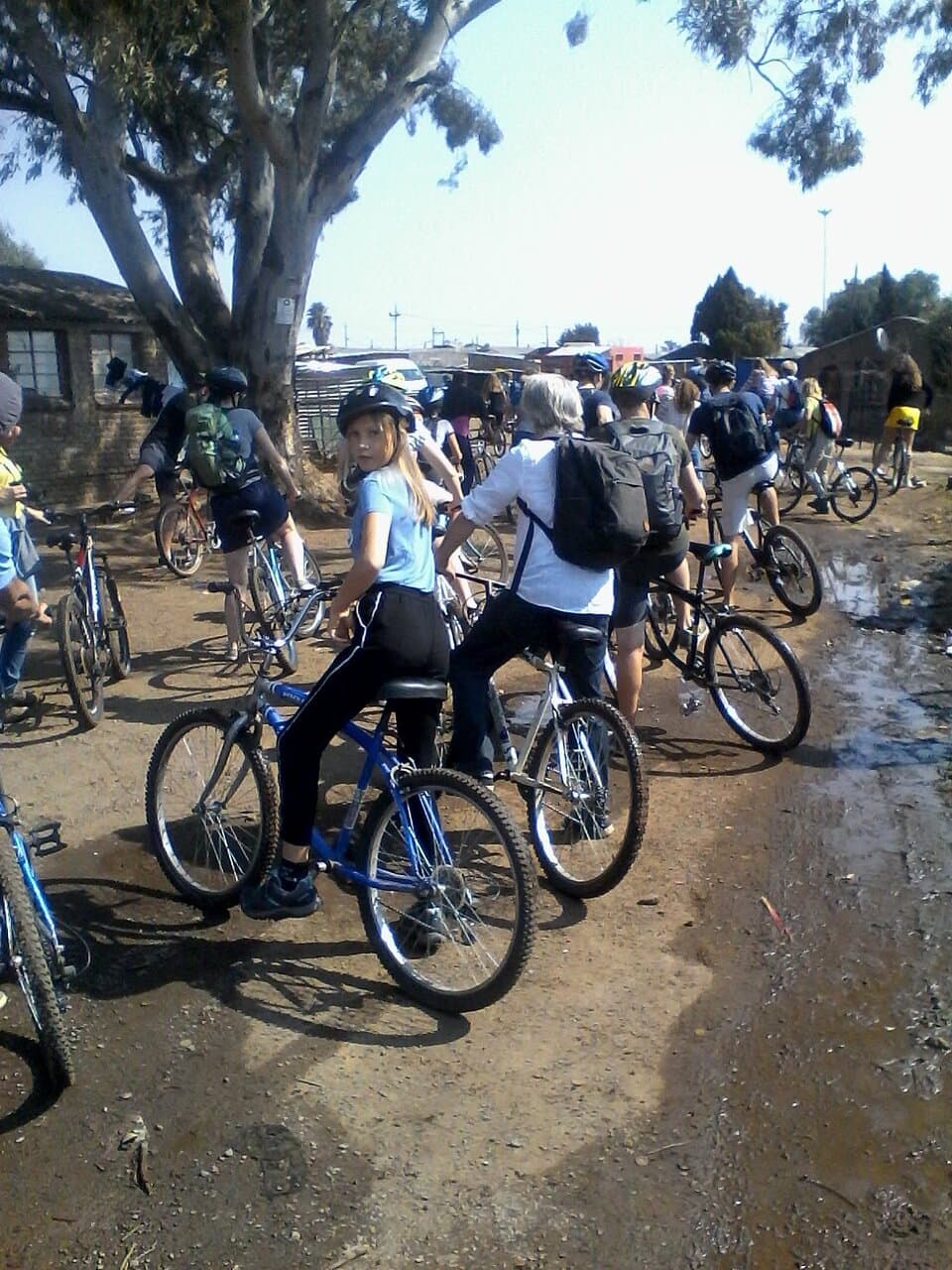 Visiting the house of the former president Nelson Mandela and Winnie Mandela