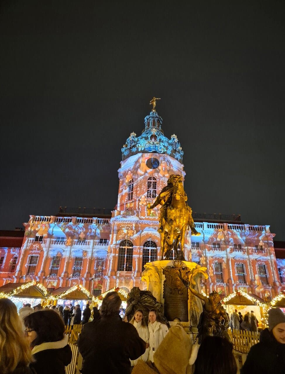 Christmas market in Charlottenburg district of Berlin