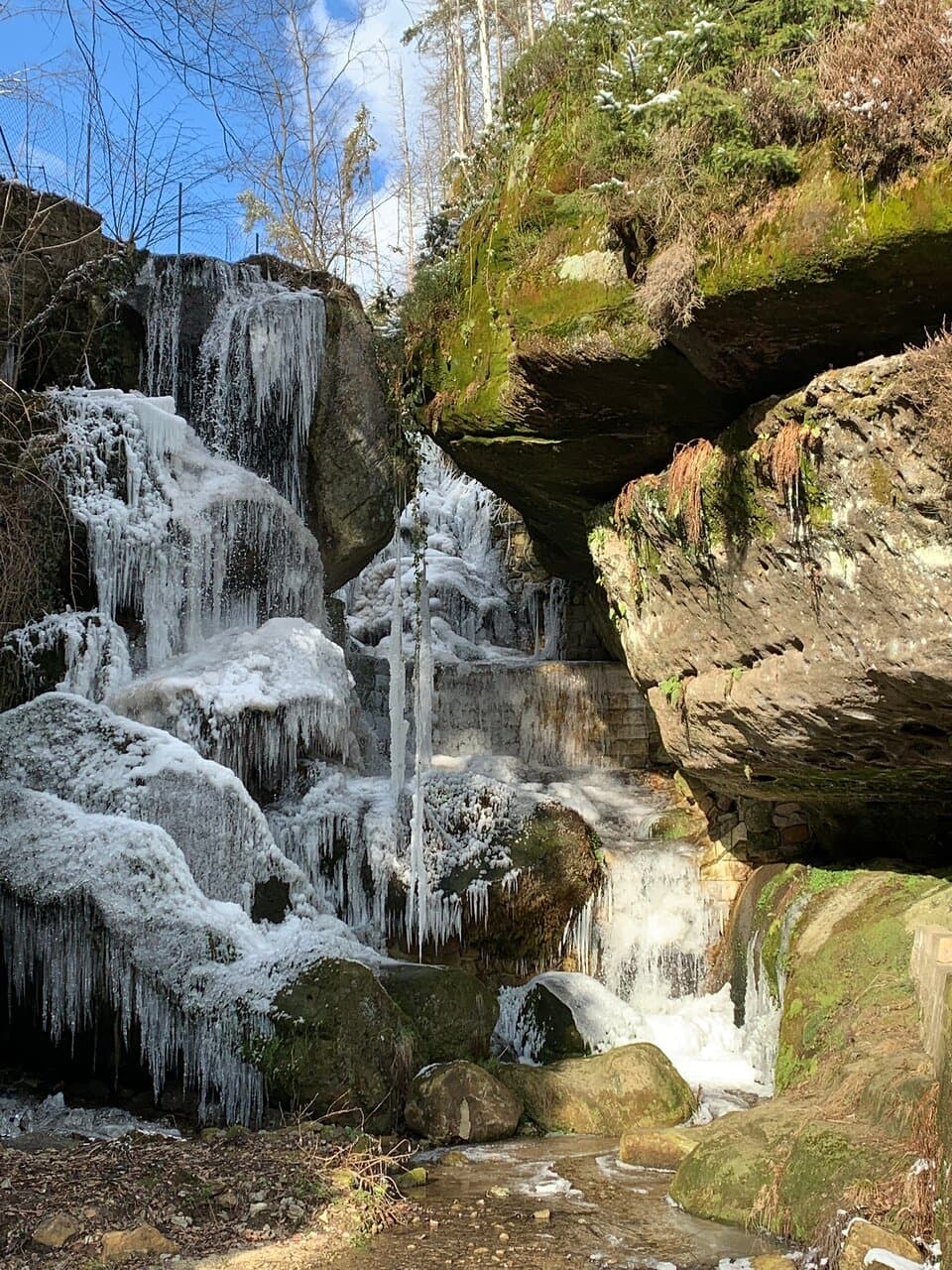 Lichtenhainer Waterfall Saxon Switzerland