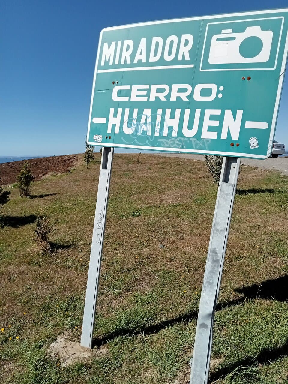 Hueihuen hill viewpoint. Ancud, Chiloé island. Chilean Patagonia, Chile. February 2025.