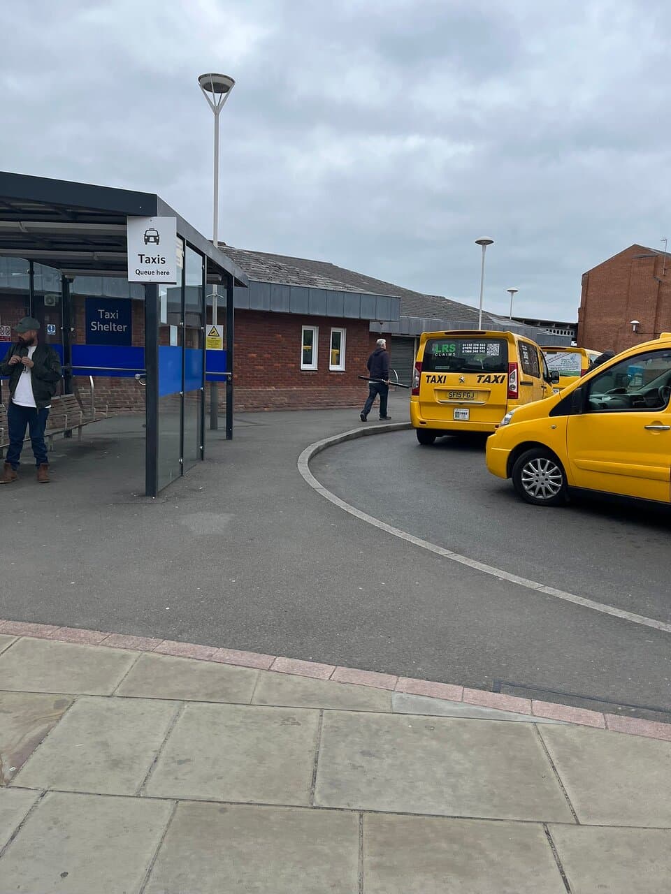 It’s the Derby Train Station. As soon as you come out, on your left hand side there’s the yellow taxi stand and straight in front of you is the Bus stand. It will be cheaper if you get an Uber than getting a Taxi from the taxi stand 5-10 mins walk you are in Derbion Mall and the city center.