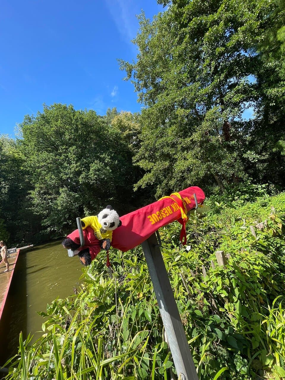 Relax at Hampstead Heath Swimming Ponds