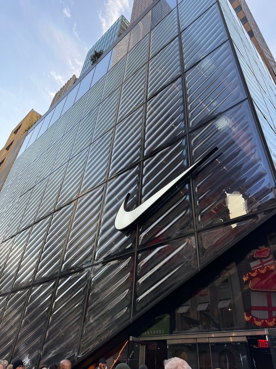 Front of store