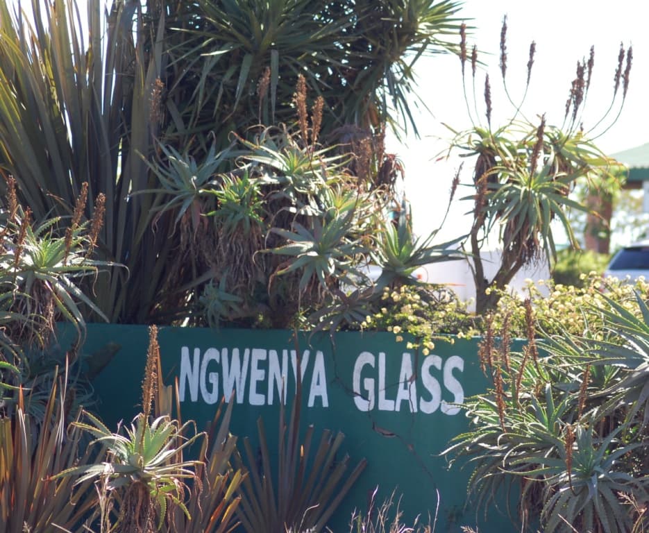 The gate to Swazi art