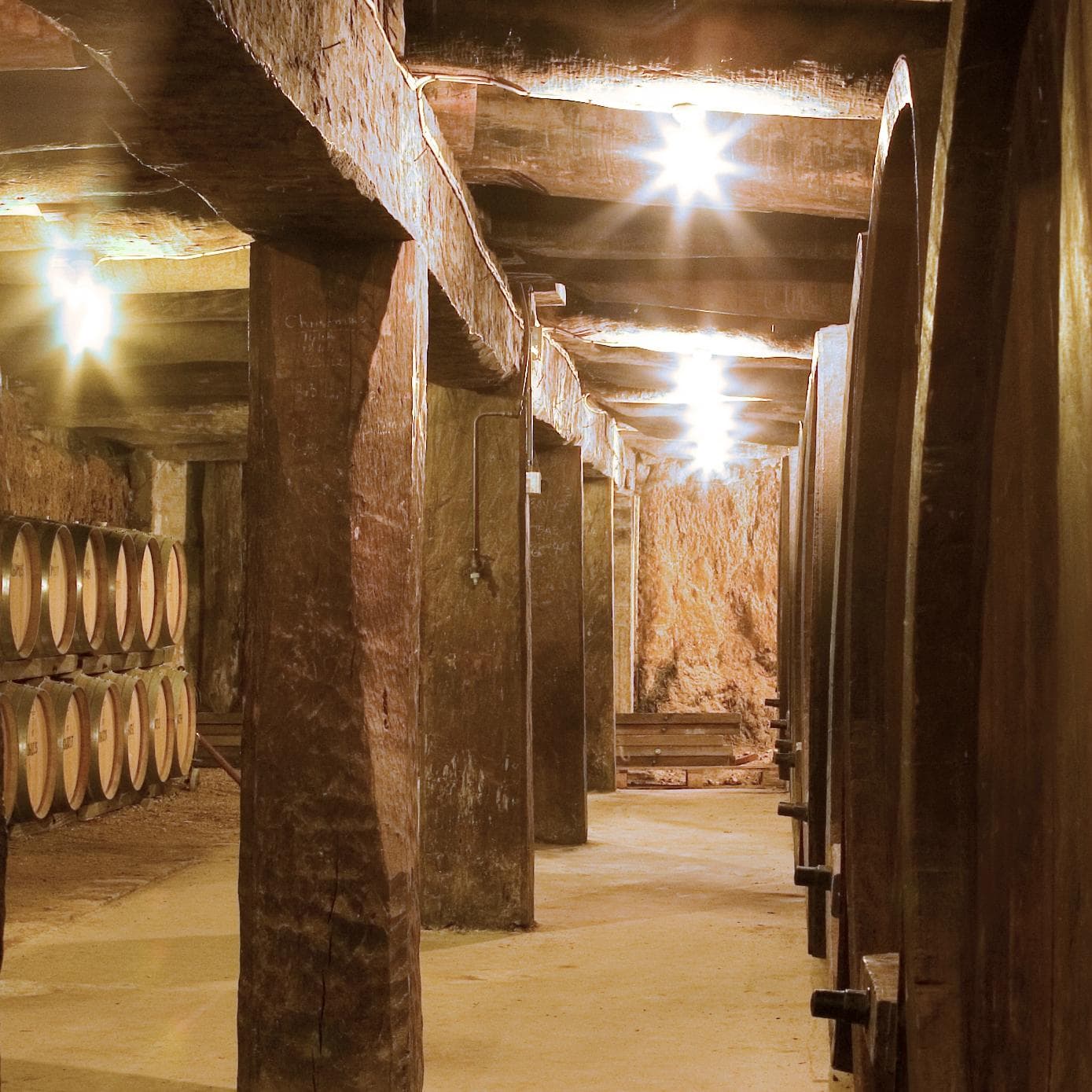 Original underground cellars