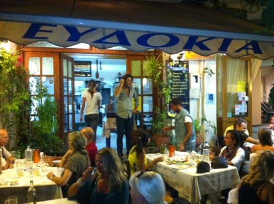 si mangia davvero bene in questa tipica trattoria greca ubicata al centro di kos
