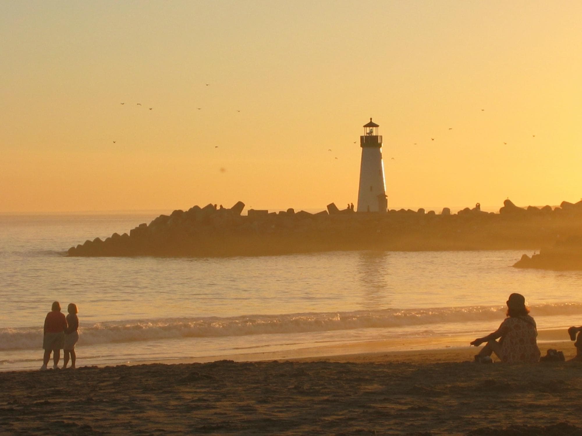Sunset at Harbor Beach

