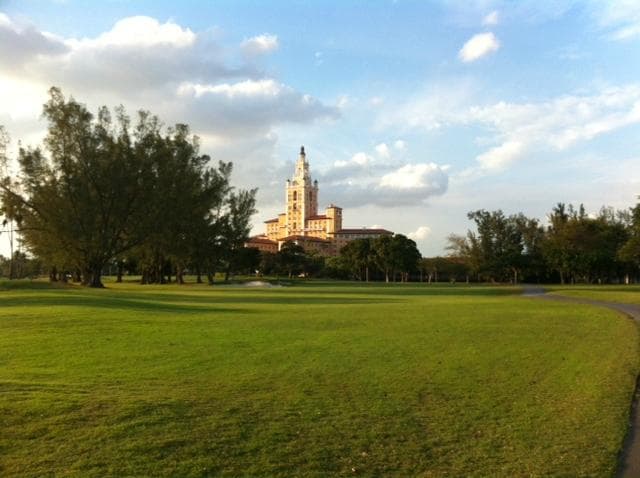                   biltmore view from the course
                