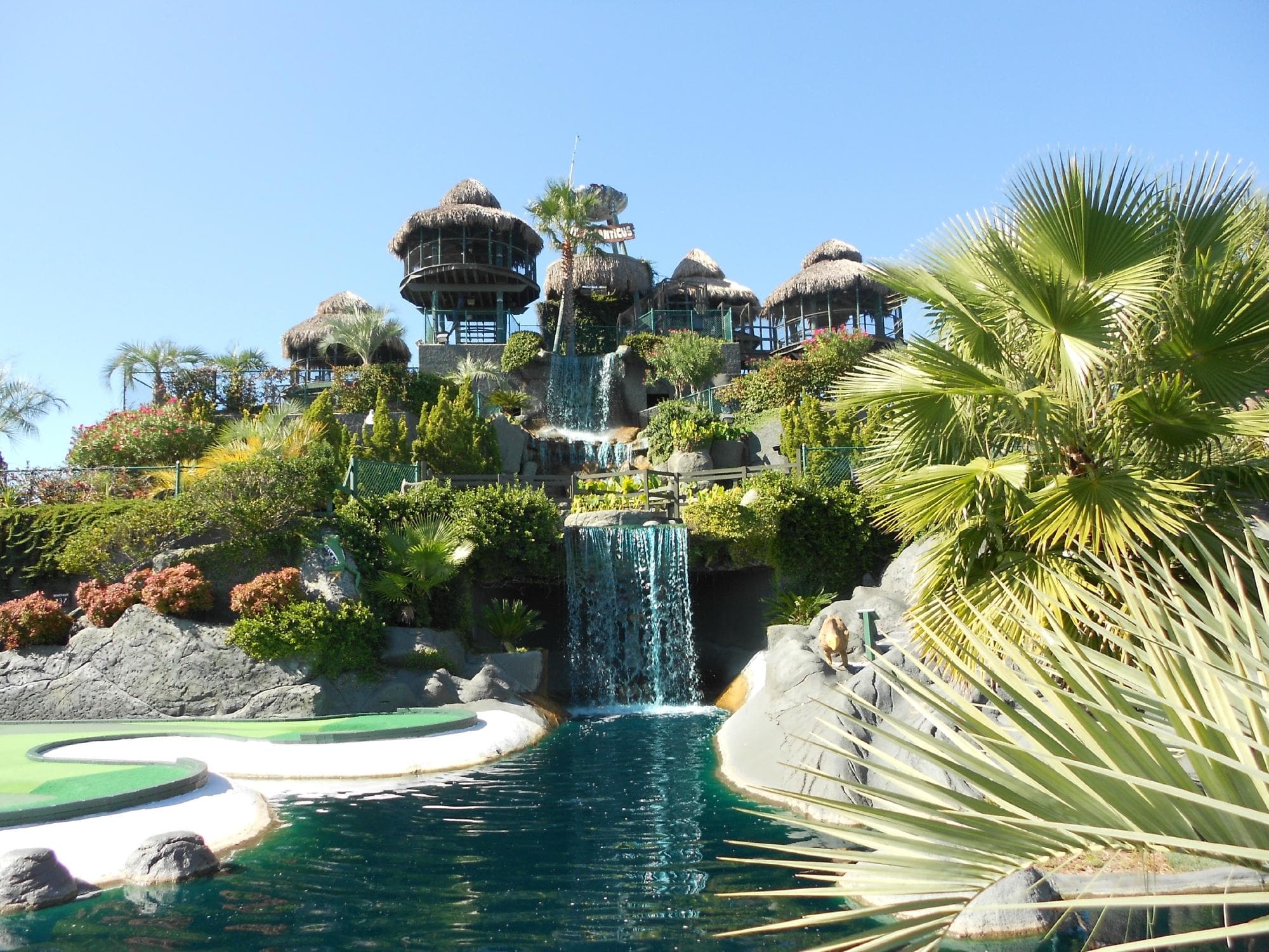 View oftop section w/waterfall