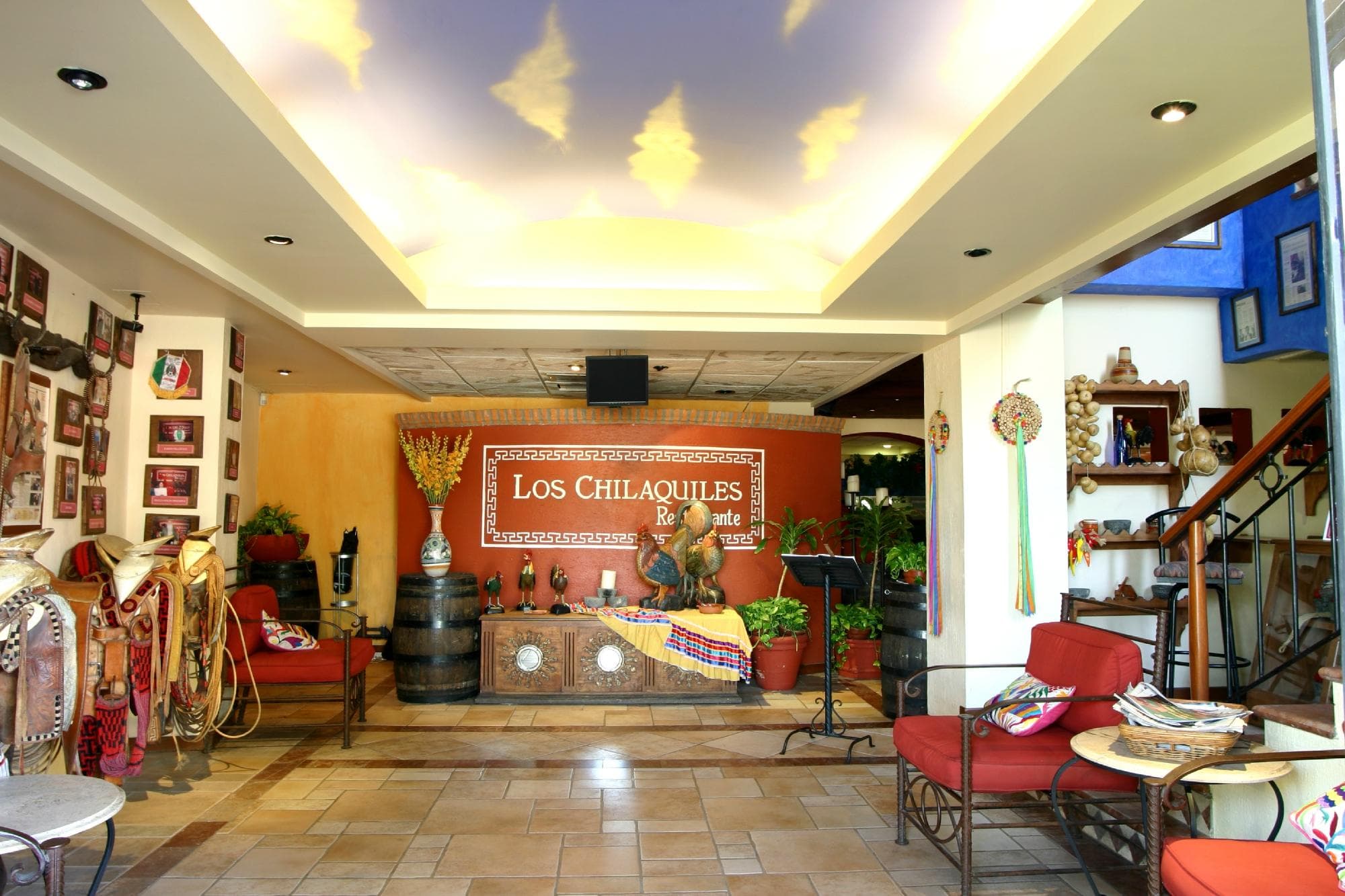 Lobby del Restaurante Los Chilaquiles