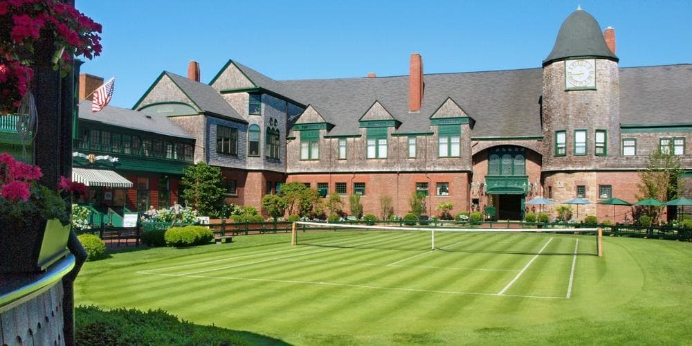 Horse shoe courtyard.