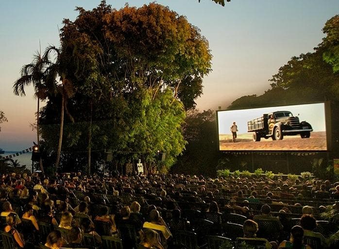 Sunset at the Deckchair Cinema