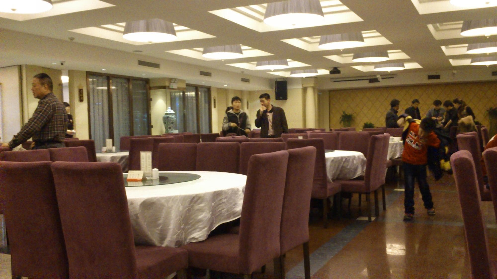 View of the 3rd floor dining room
