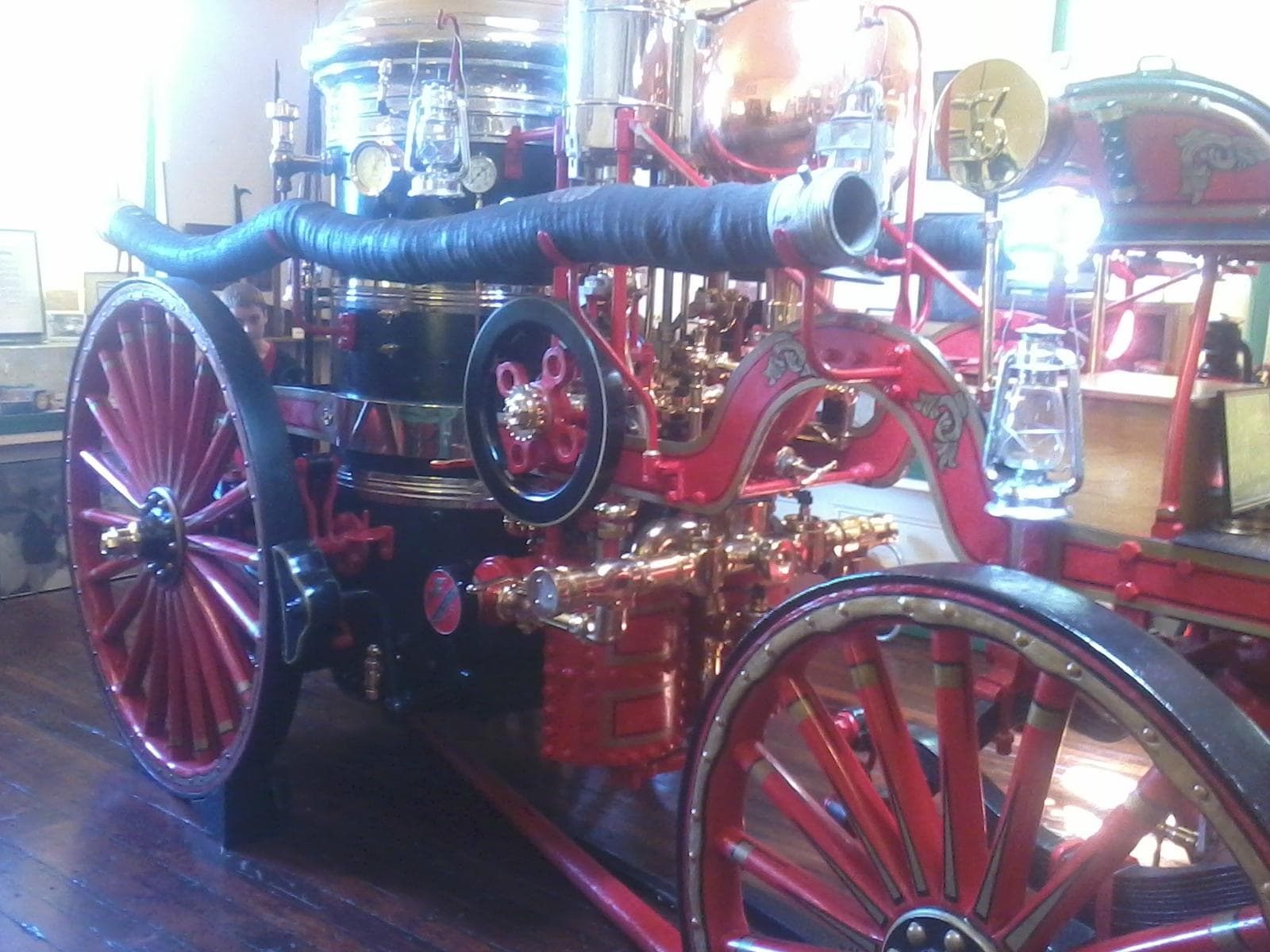 Horse pulled Fire truck
