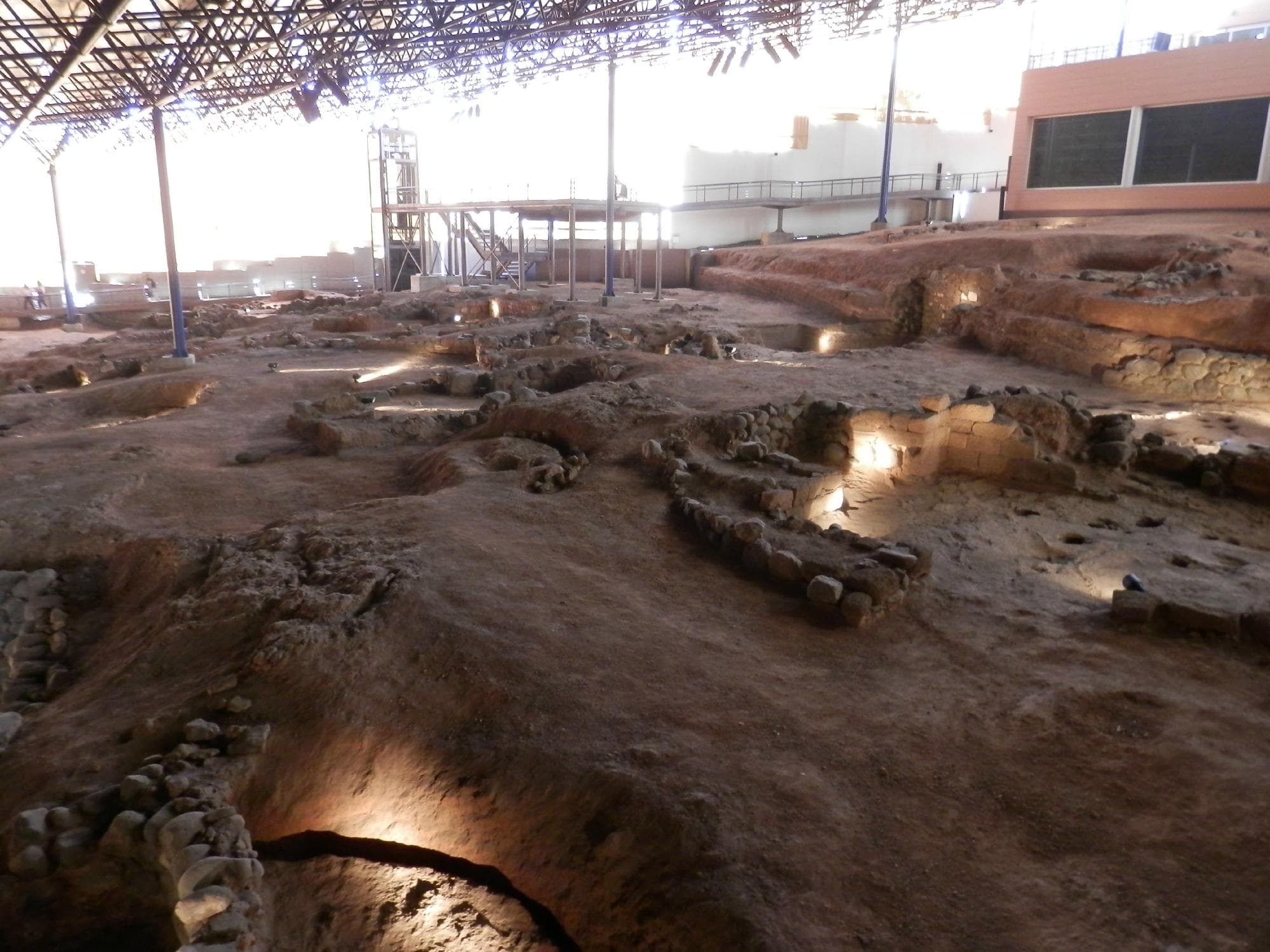 Panorámica yacimiento