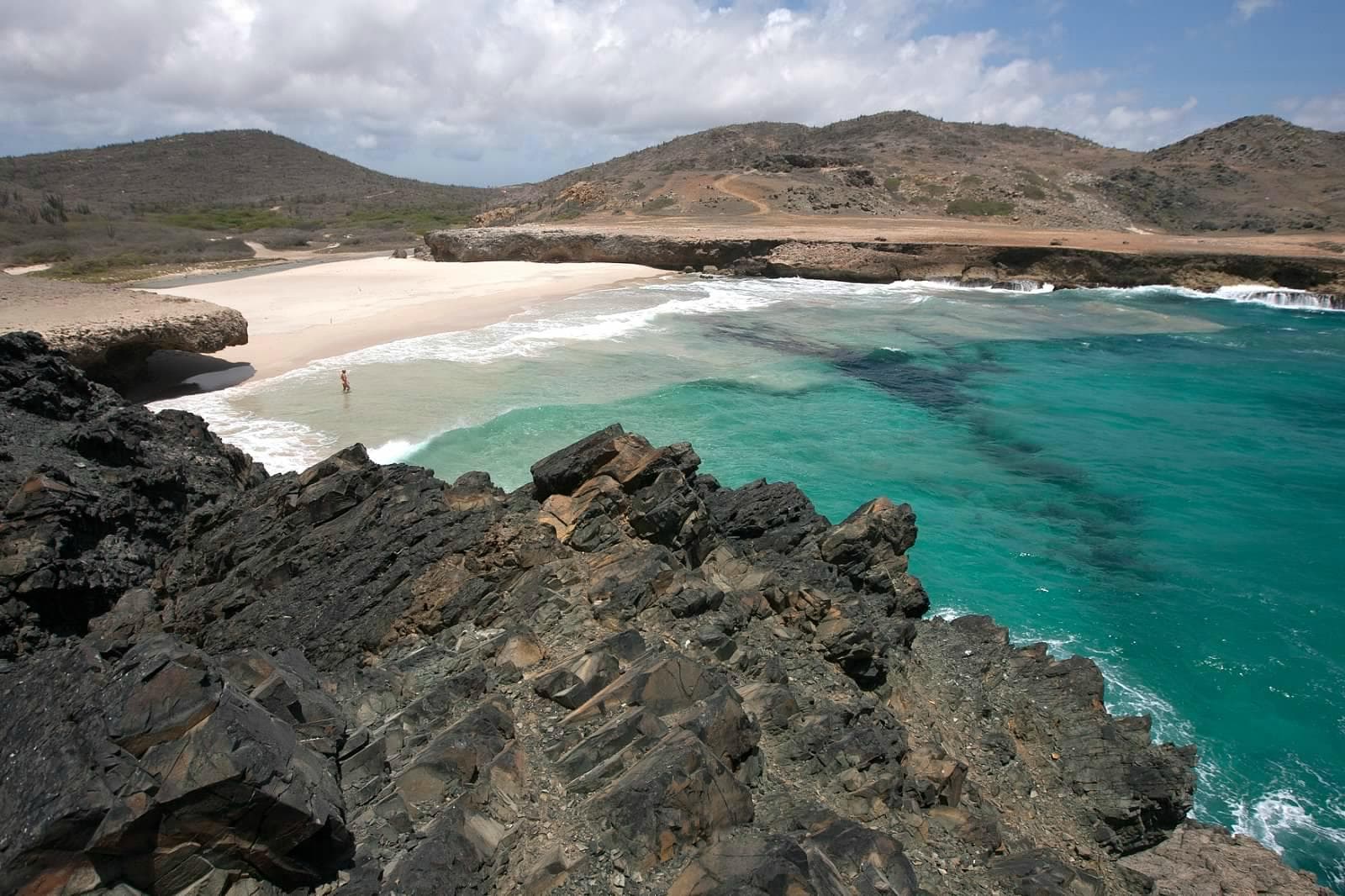 The crystal clear waters of Andicuri
