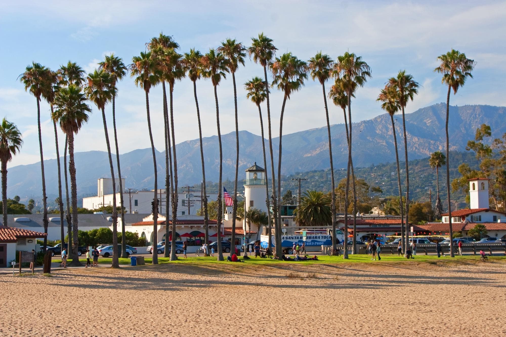 View across shoreline