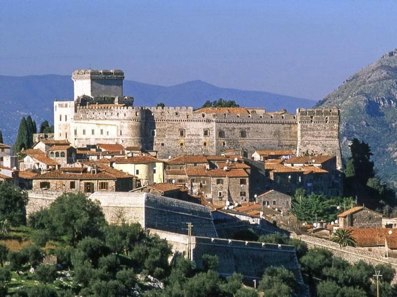 castello Caetani entrando in Sermoneta