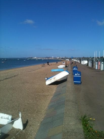The Southend coastline