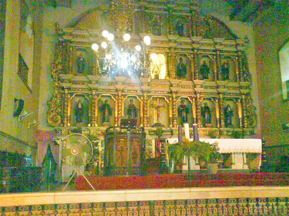 Church main altar