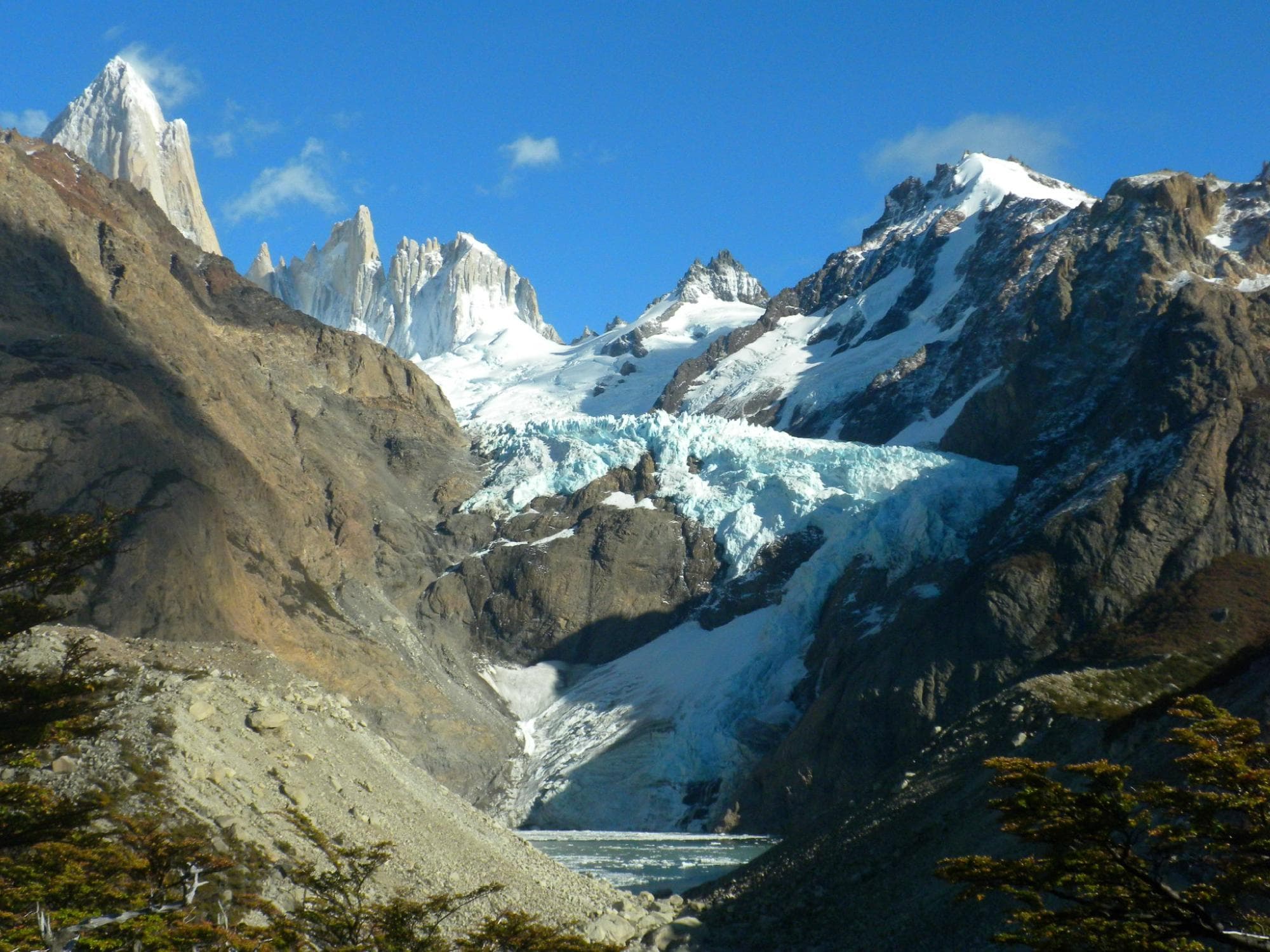 Vista desde el "mirador" no señalizado