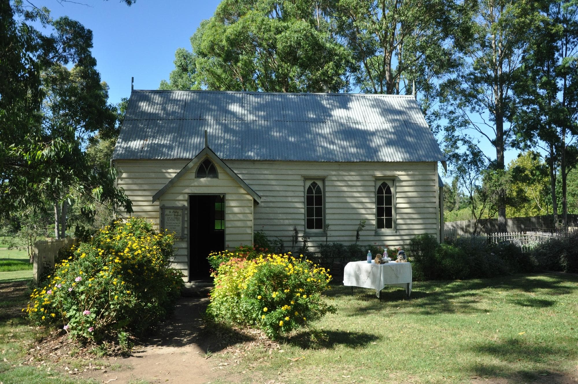 the village church