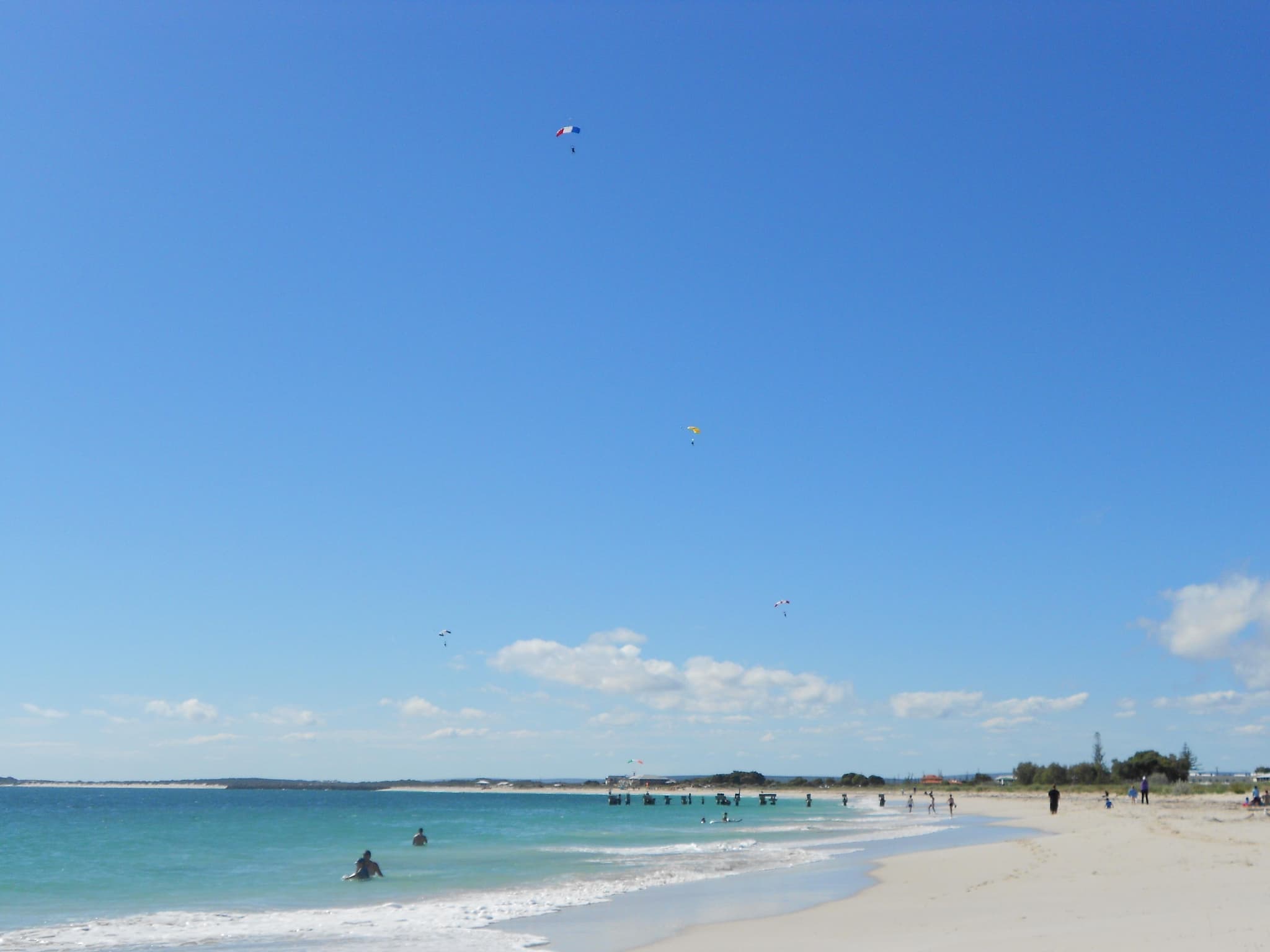 Stretch of beach
