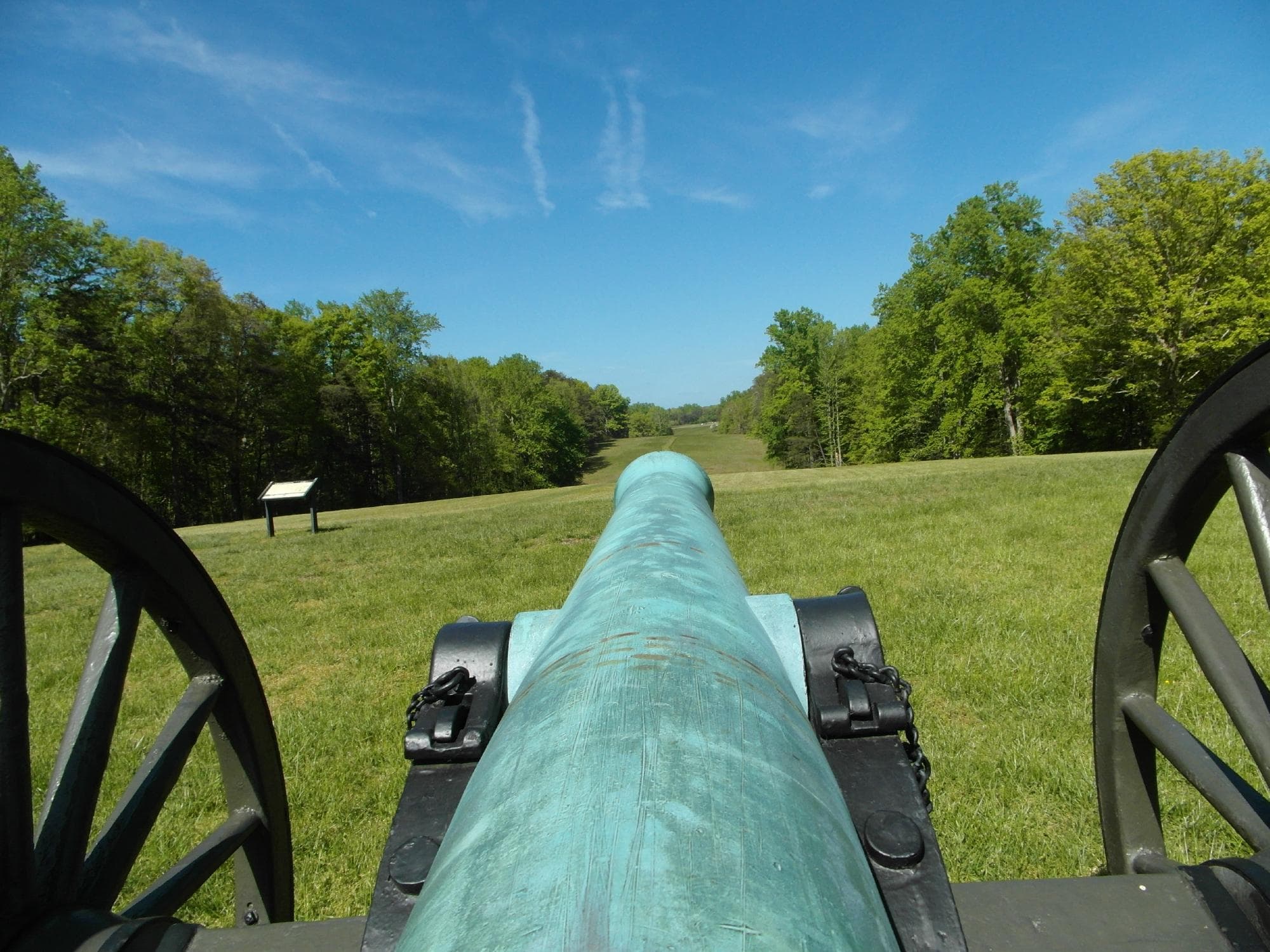 Cannon view from Hazel's Grove to Fairview