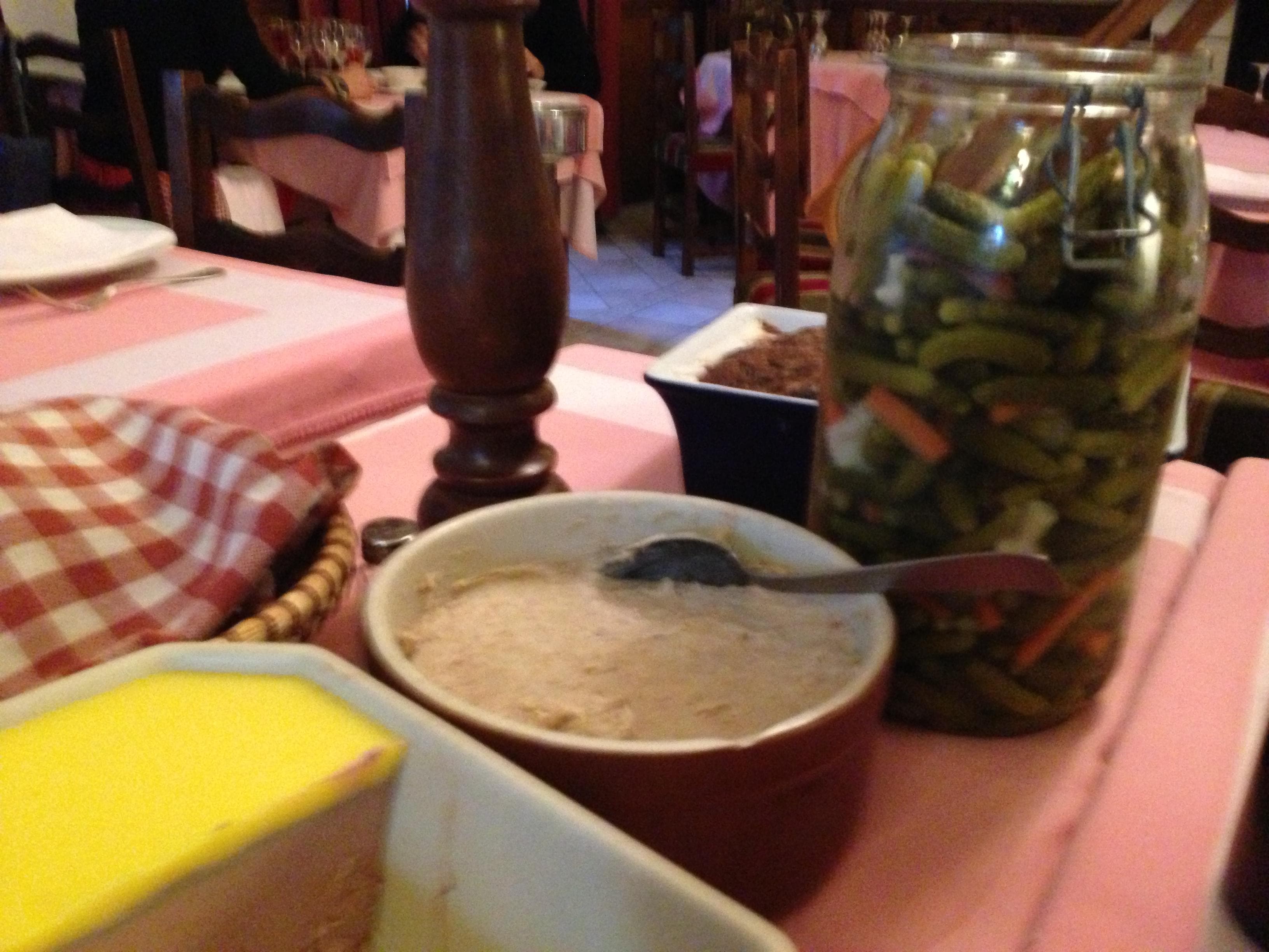 a choise of 5 pates/rillettes