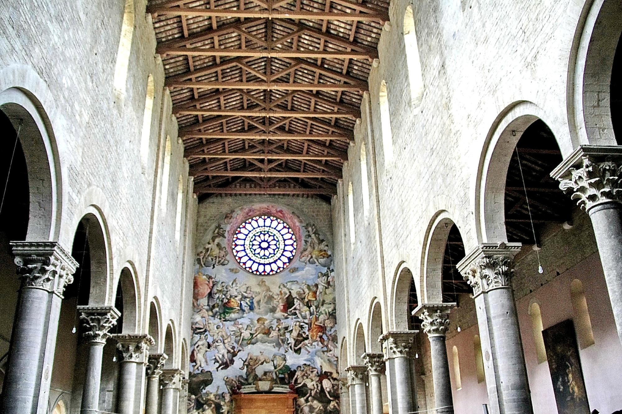 rosone dall'interno