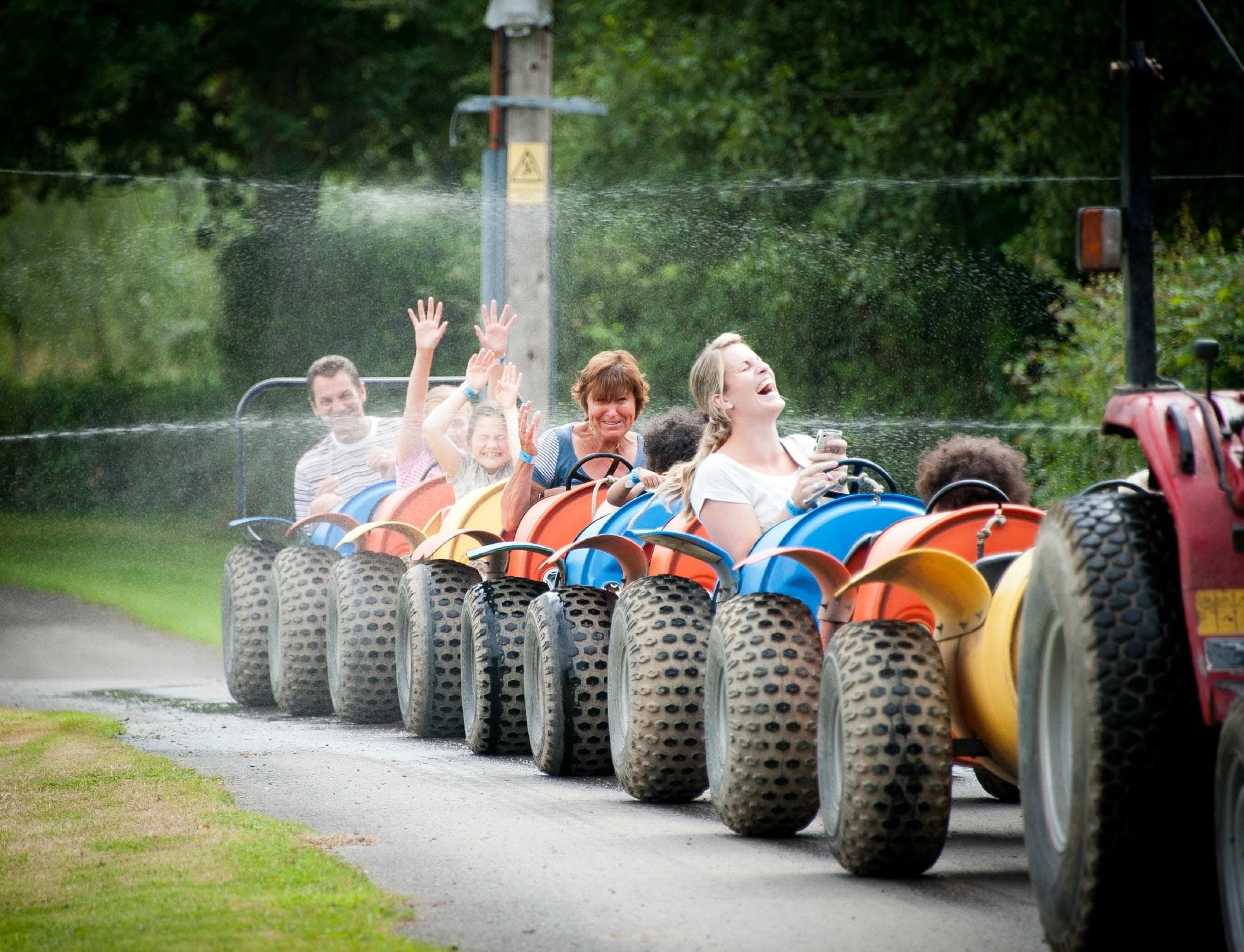 Fishers Adventure Farm Park - Barrel Bug Ride