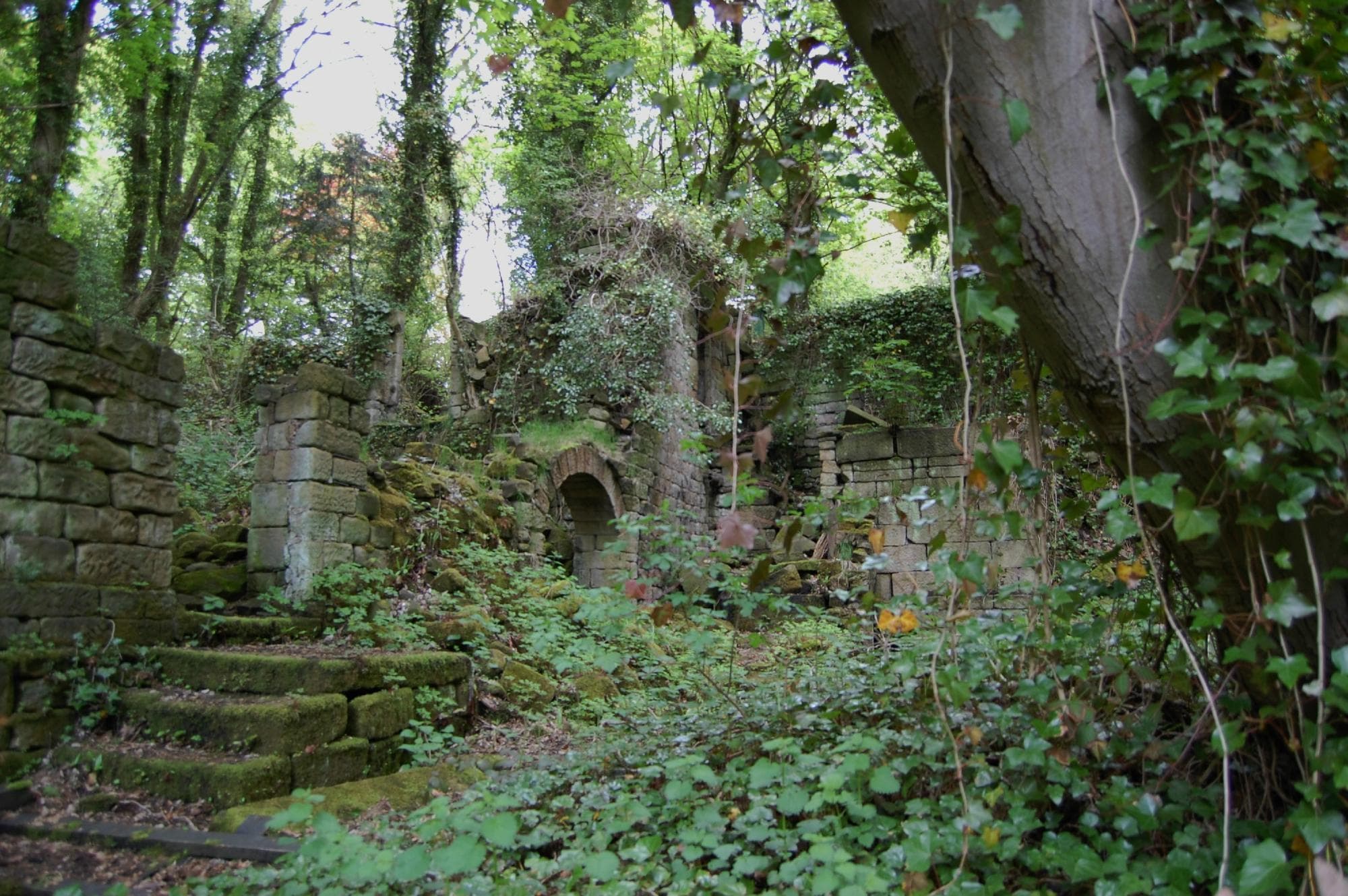 disused mill buildings