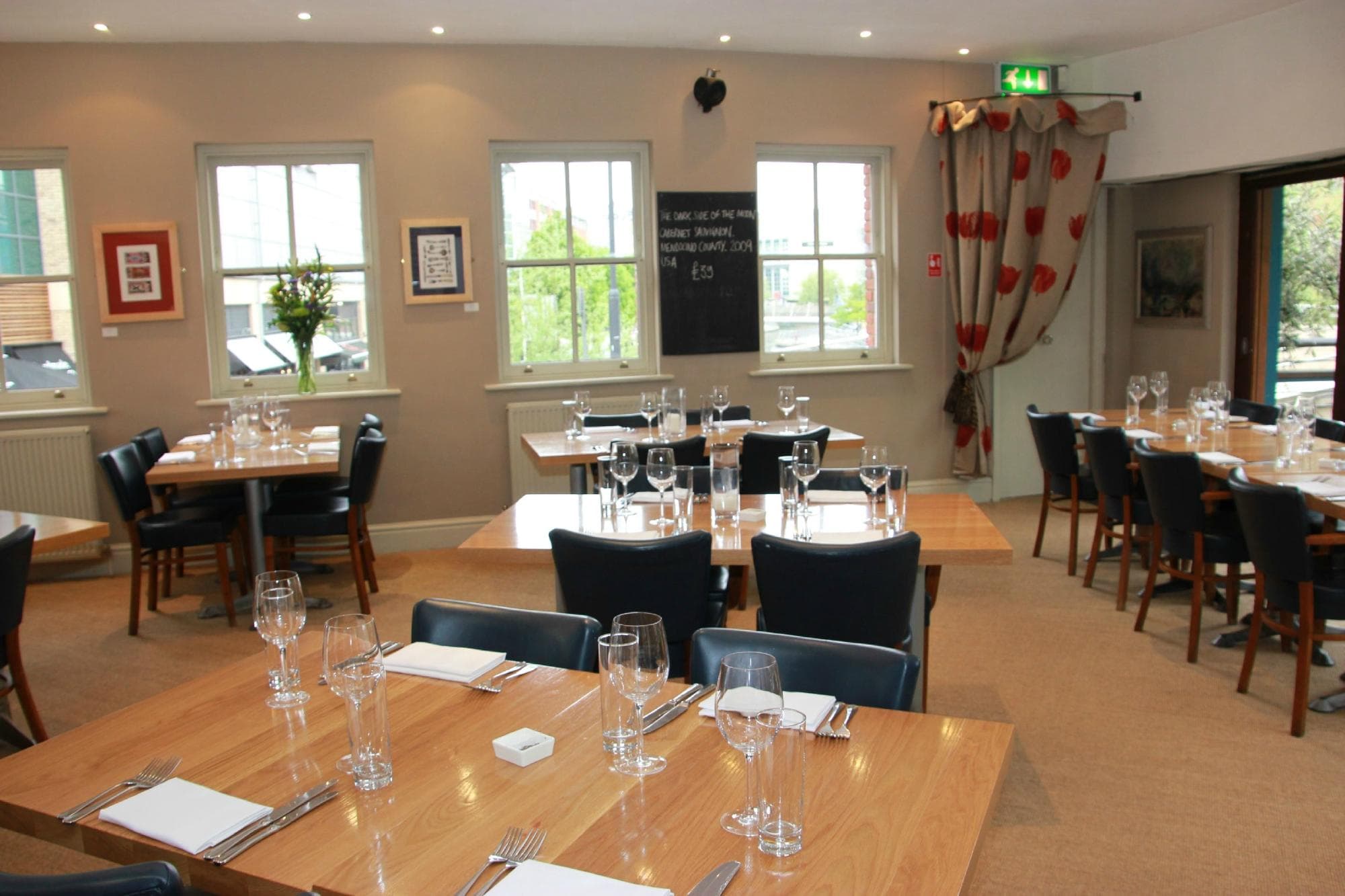 Upstairs dining room