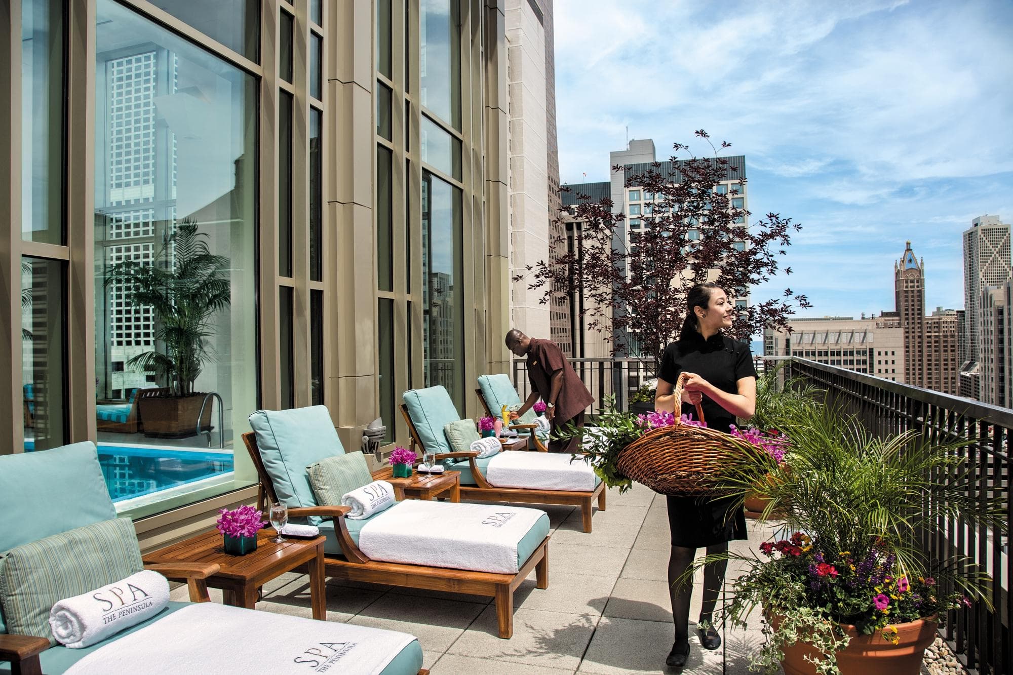 The Peninsula Spa - Sun Terrace