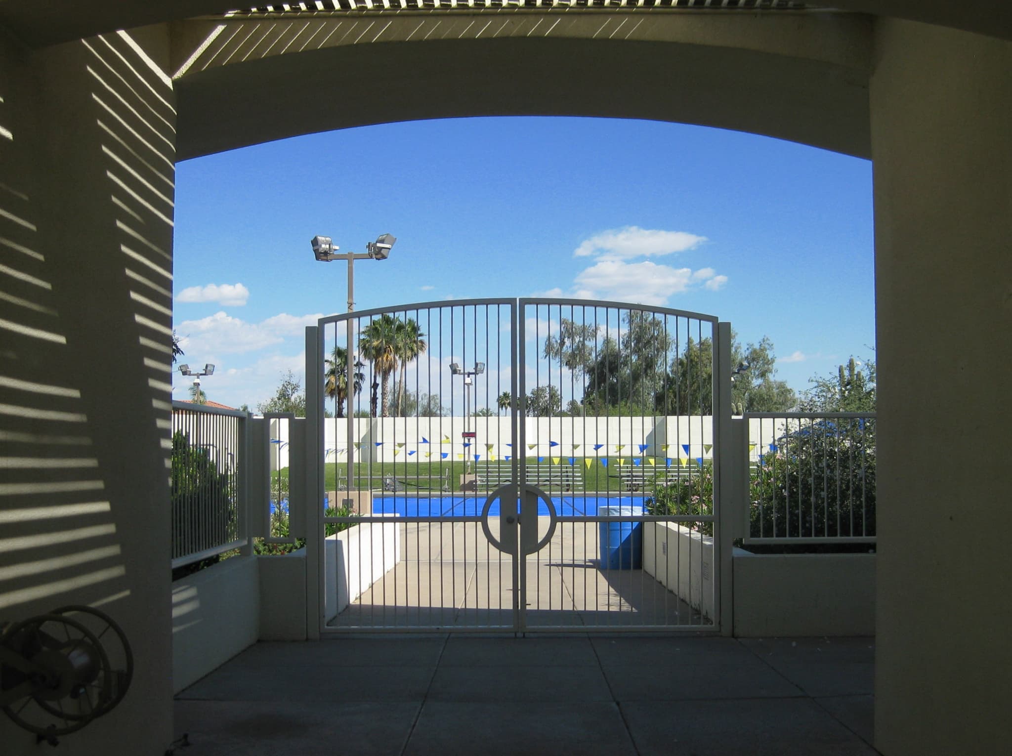 Pool not yet open