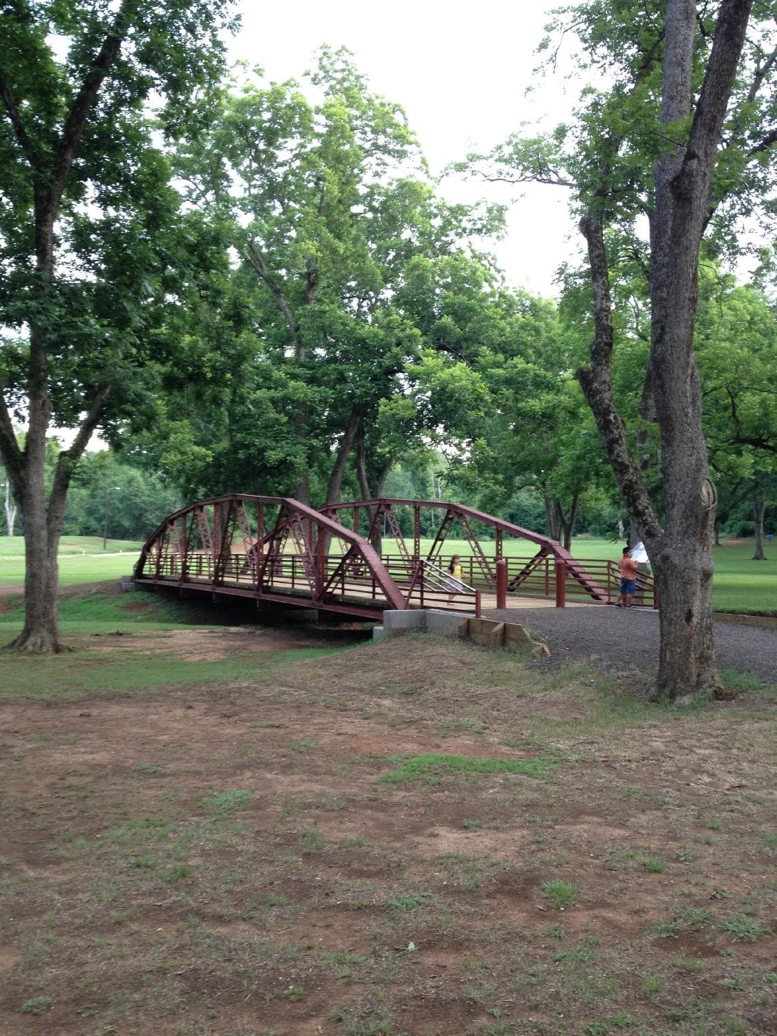 Wooden bridge