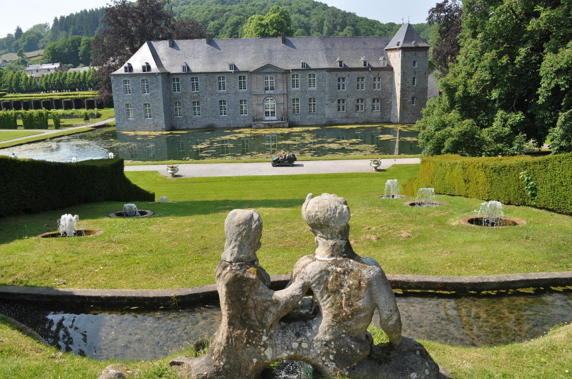 vue sur le château