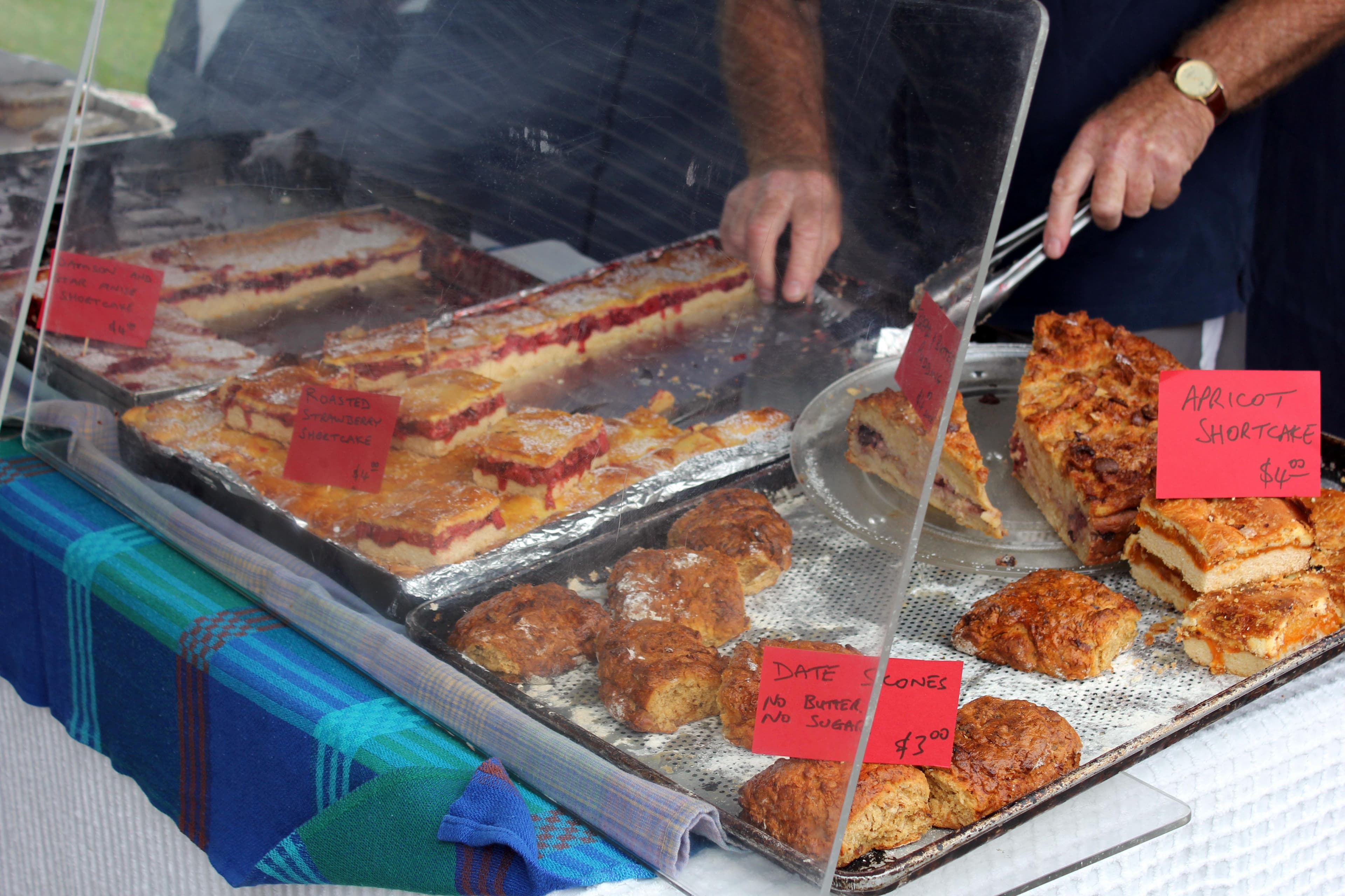 Fabulous cake and pastry stall