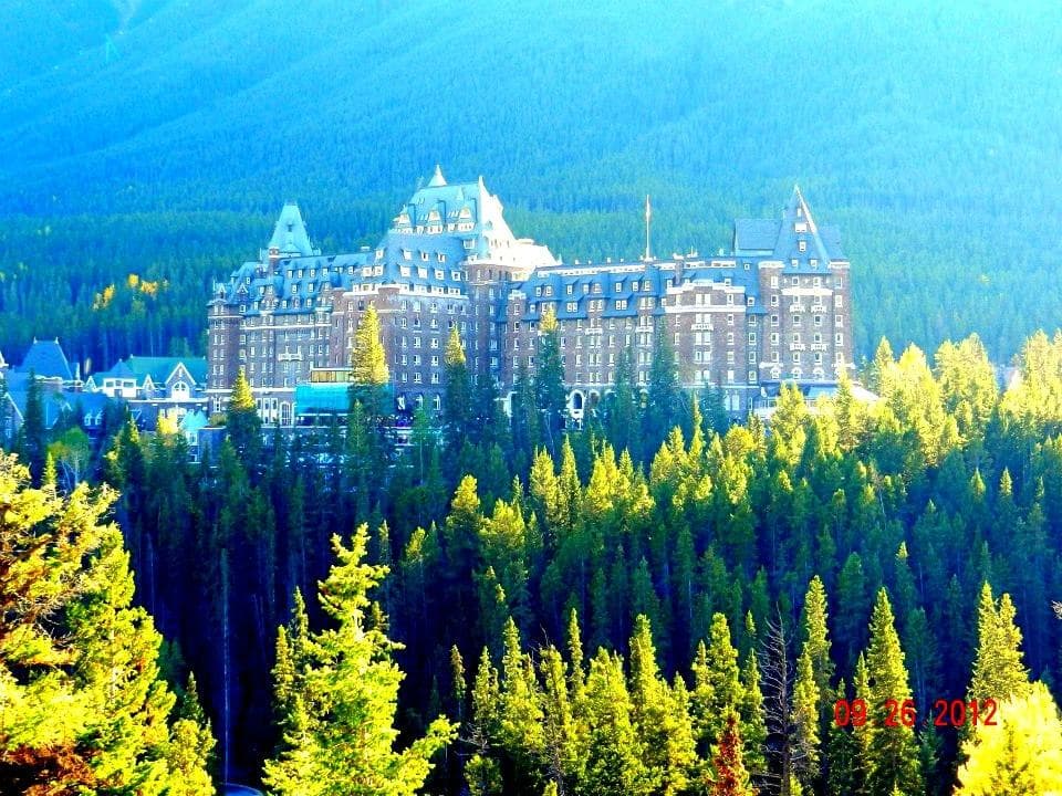 As you turn, a perfect shot of the Fairmont Hotel