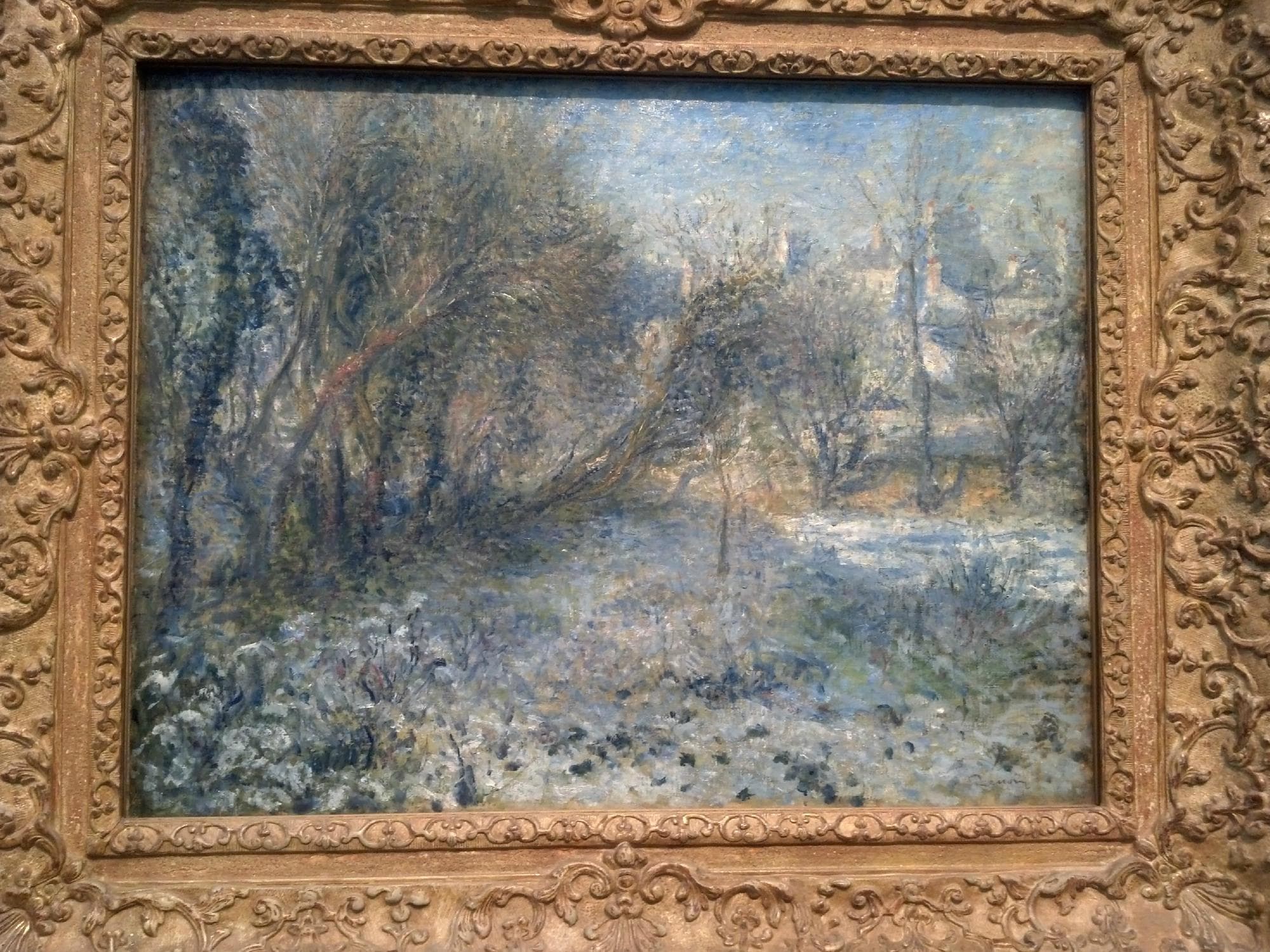 um dos quadros em uma expressão saudosista