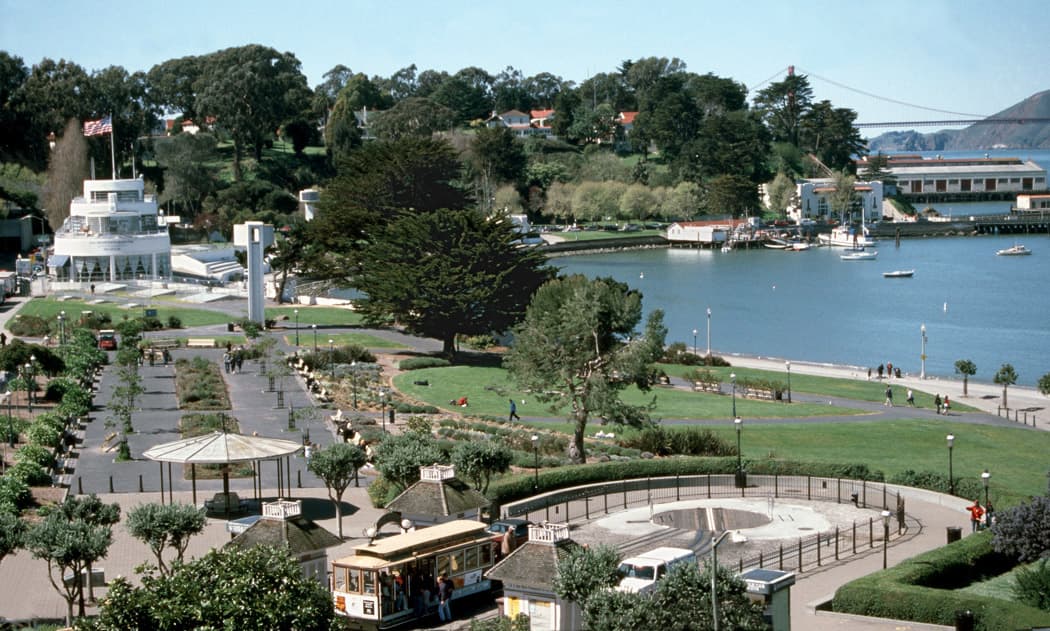 Aquatic Park. part of SF Maritime National Historical Park