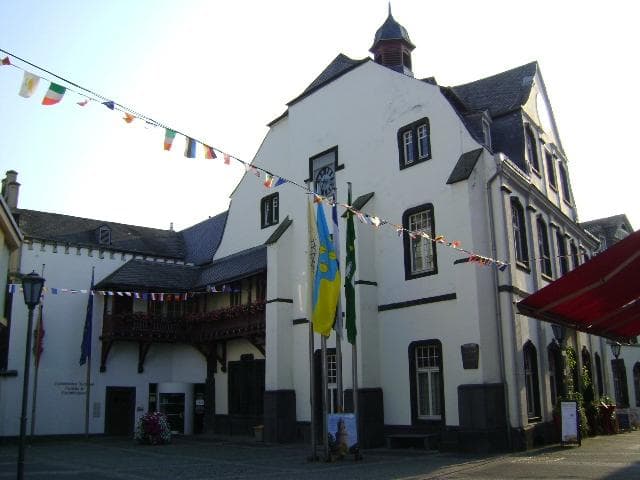 Histórico Ayuntamiento, Andernach, Alemania.