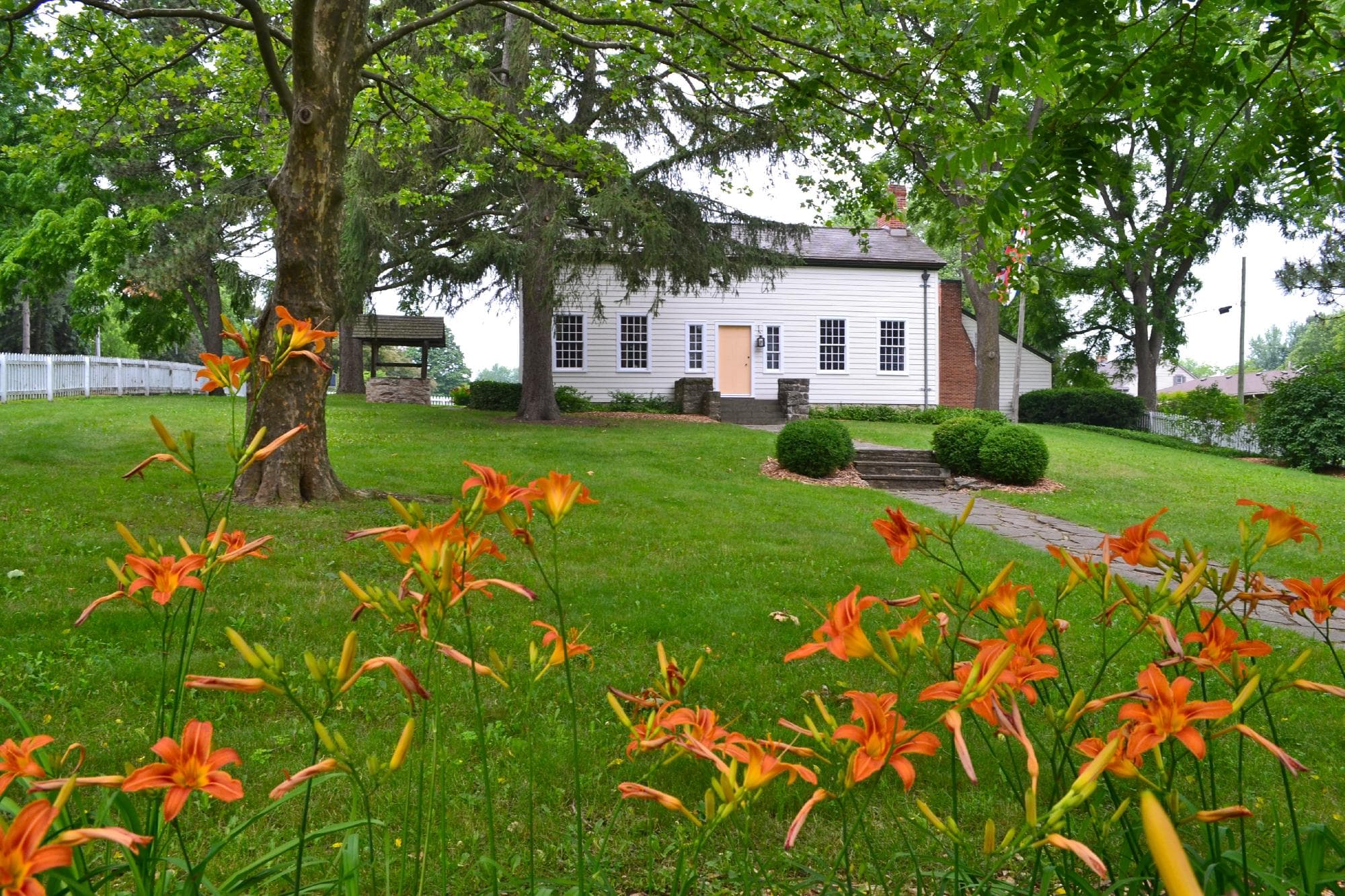 House and gardens