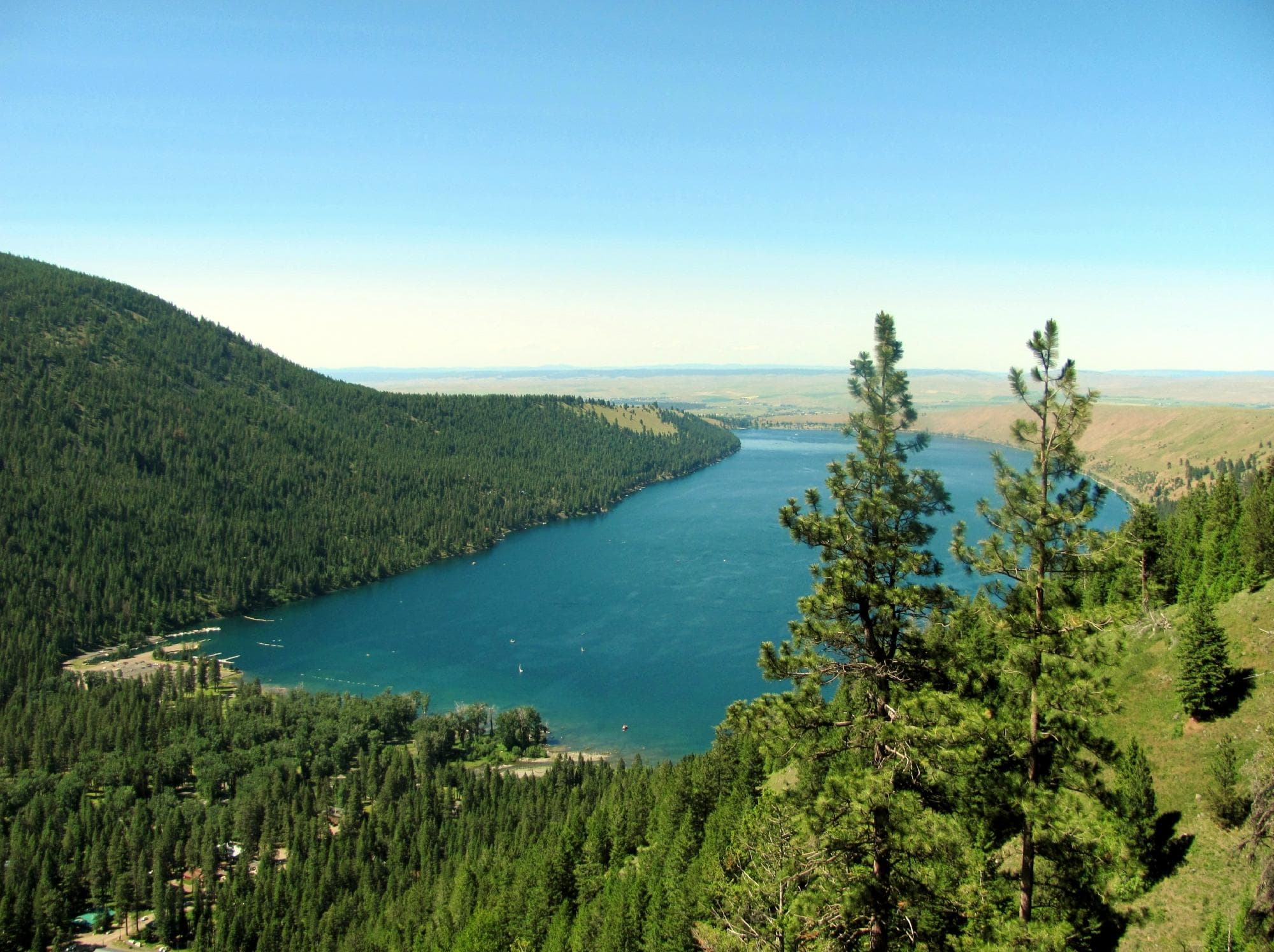 Wallowa Lake from the Tram
