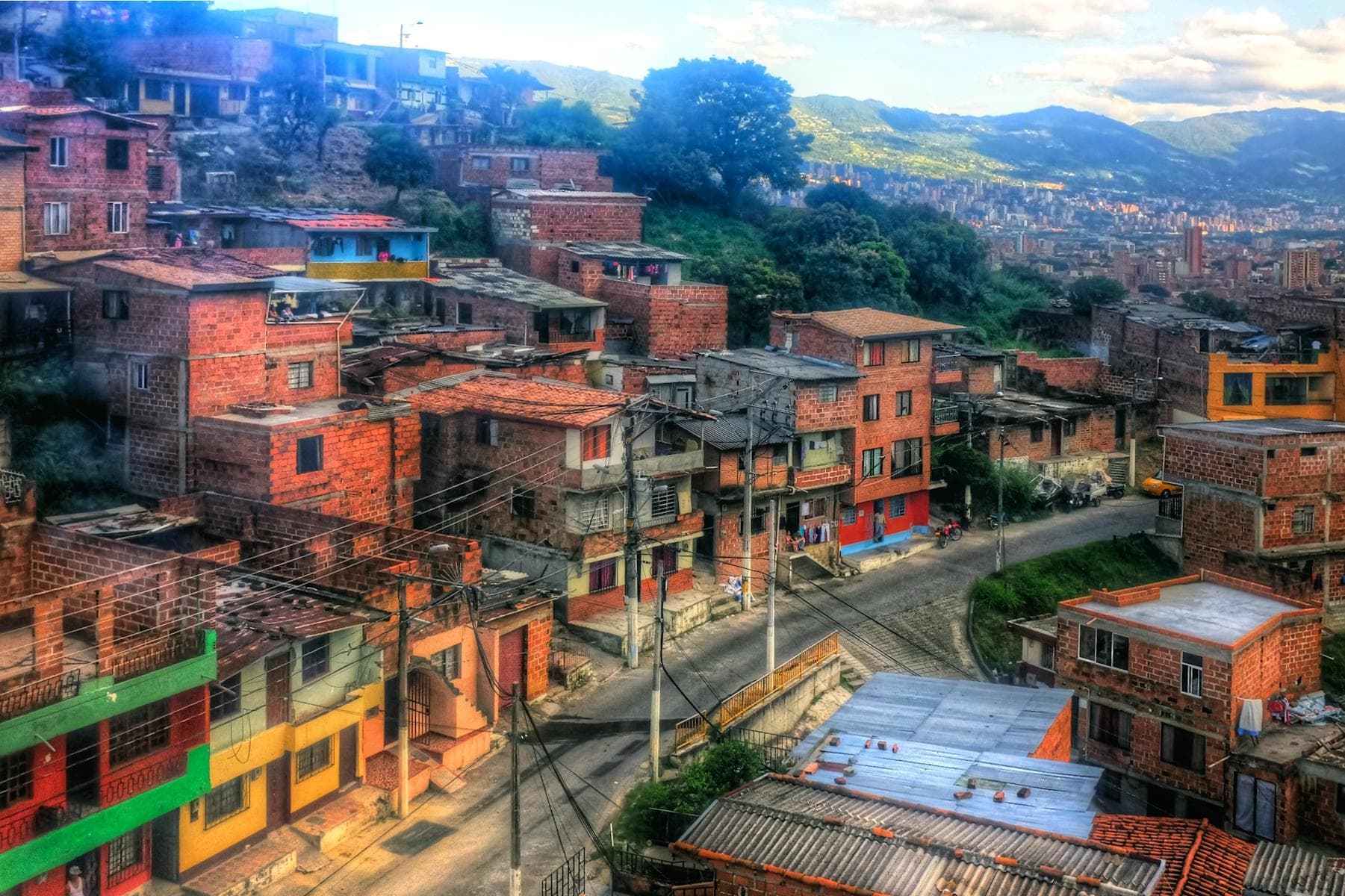 Medellin from the Metro Cable