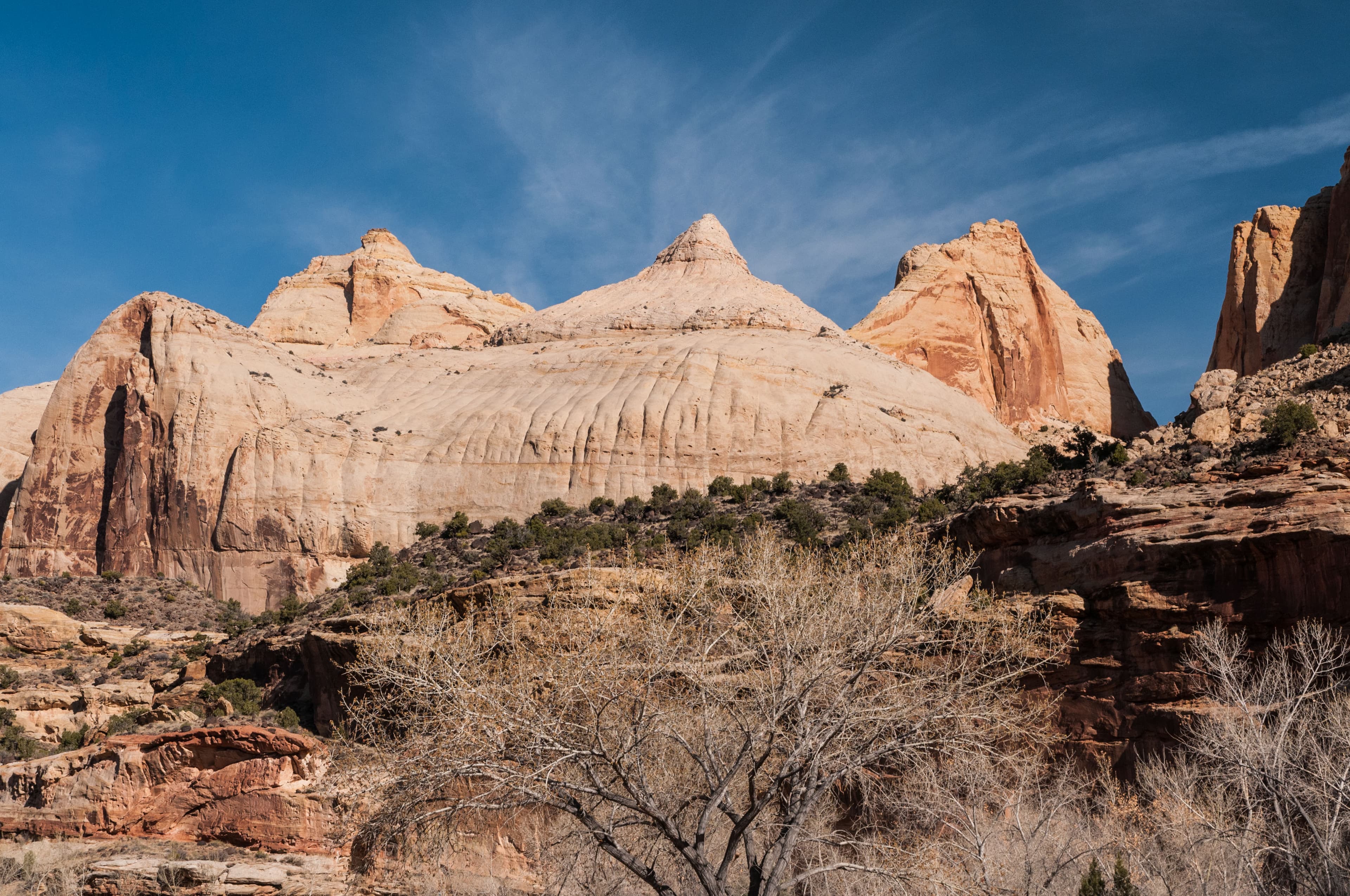 Capitol Dome a Little West of Behunin Cabin