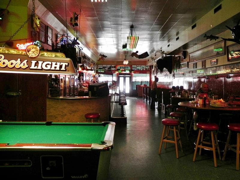 Looking toward front door