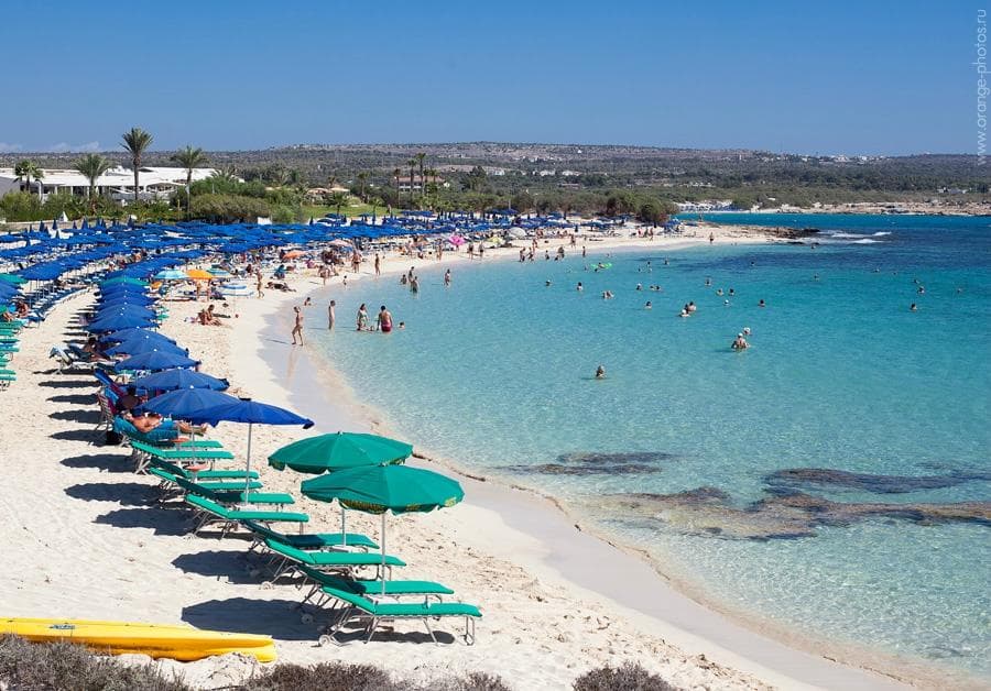 Amazing Makronissos Beach in september 2013